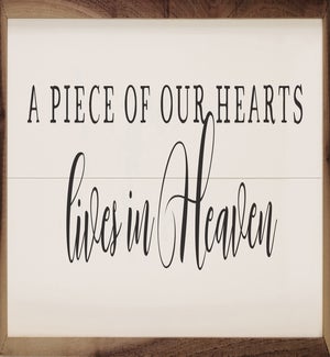 A Piece Of Our Hearts White